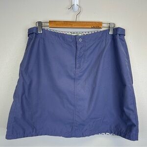 Horny Toad Size 14 Lavender Skort Velcro Sides Gorpcore Granola Active Hiking